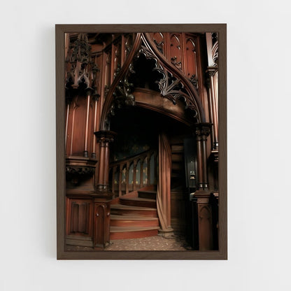 ap-victorian architecture-7 cadre Bois foncé