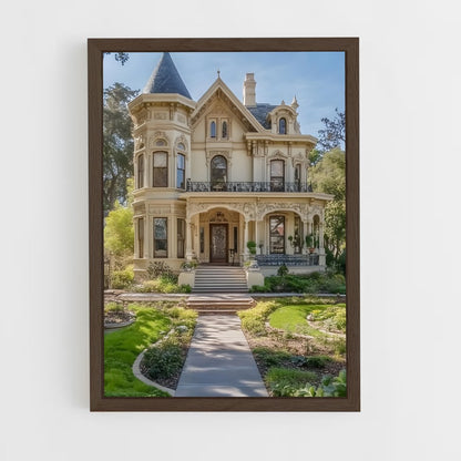 ap-victorian architecture-9 cadre Bois foncé