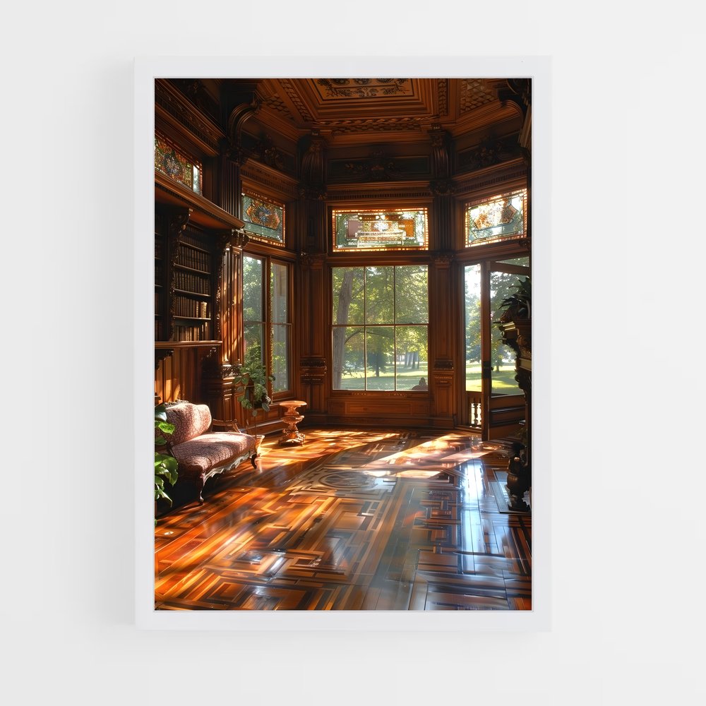 ap-victorian era-12 cadre Blanc