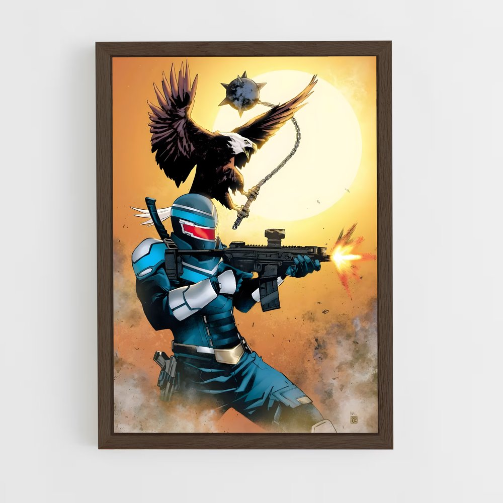 ap-vigilante-1 cadre Bois foncé