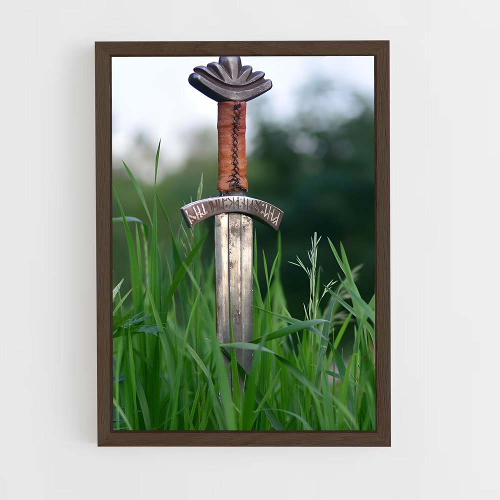 ap-viking sword-4 cadre Bois foncé