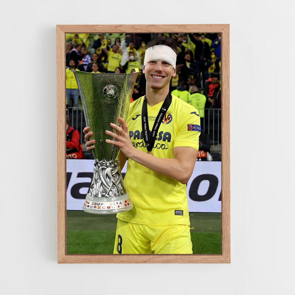 ap-villarreal cf-7 cadre Bois clair