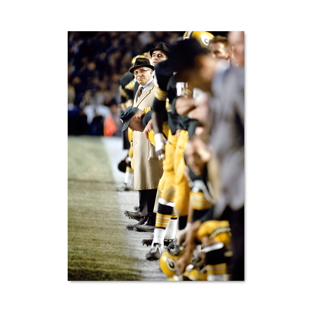Poster Game Day avec Vince Lombardi