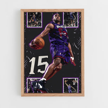 ap-vince carter-8 cadre Bois clair