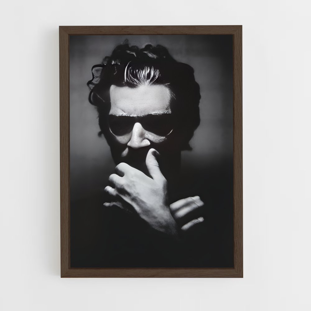 ap-vincent cassel-2 cadre Bois foncé