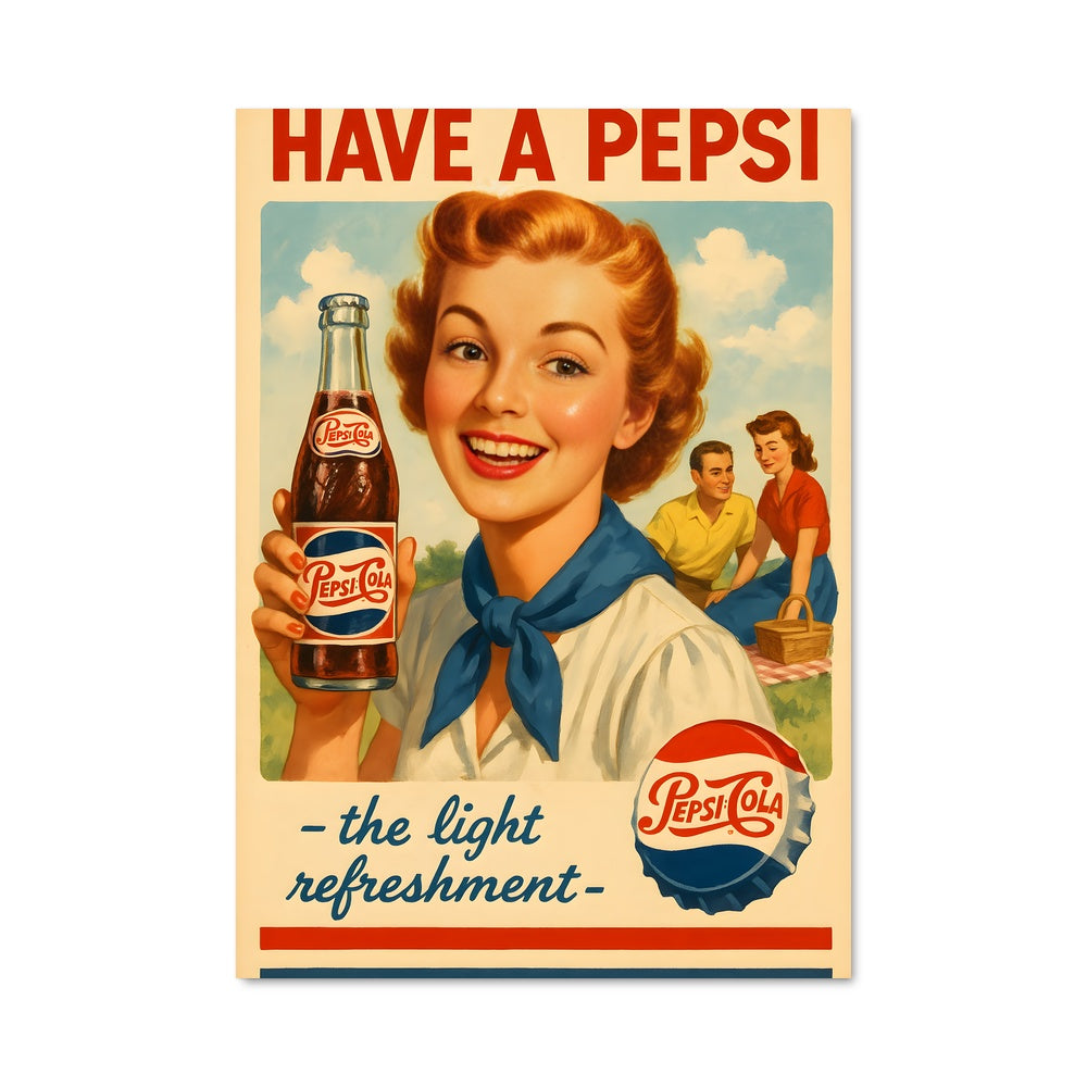 Poster Pepsi Vintage