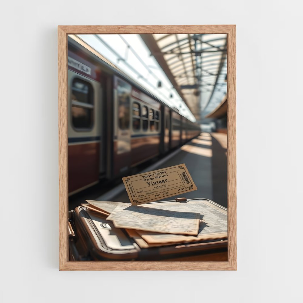 ap-vintage travel-2 cadre Bois clair