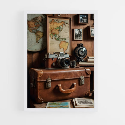 ap-vintage travel-5 cadre Blanc