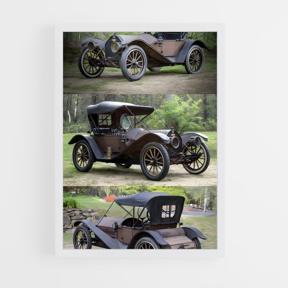 ap-vintage vehicles-1 cadre Blanc
