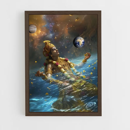 ap-vishnu-6 cadre Bois foncé
