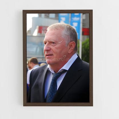 ap-vladimir zhirinovsky-2 cadre Bois foncé