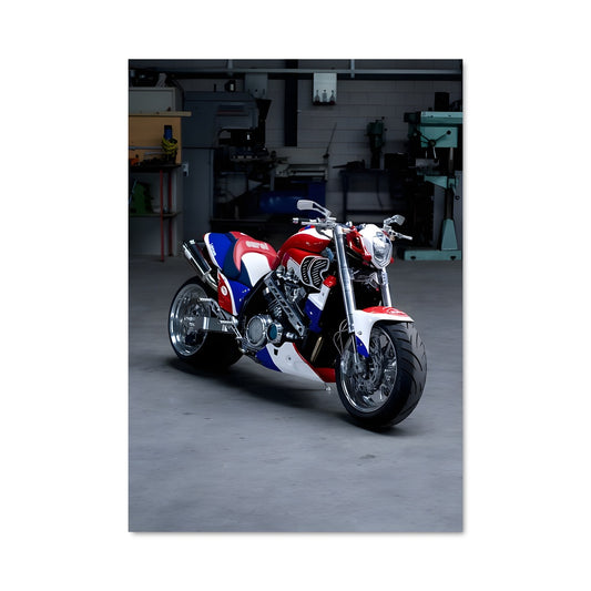 Poster Vmax en Garage