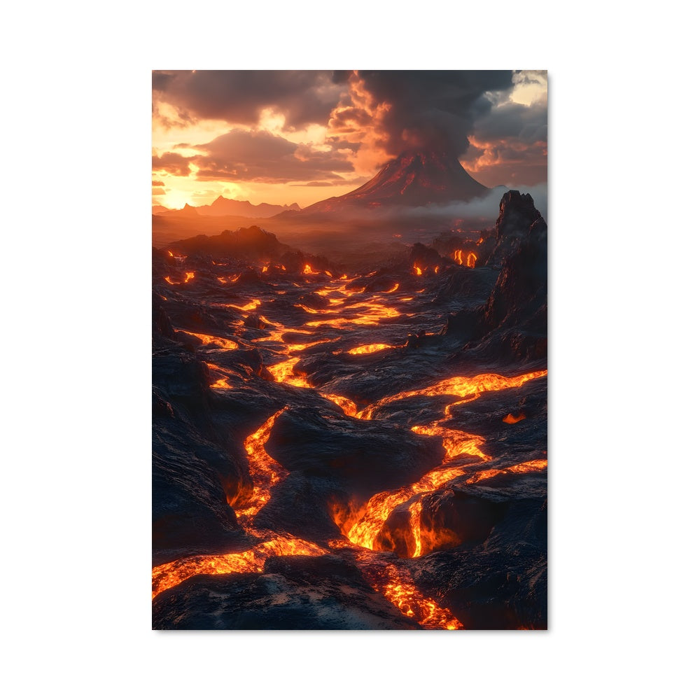 Poster Lava Inferno