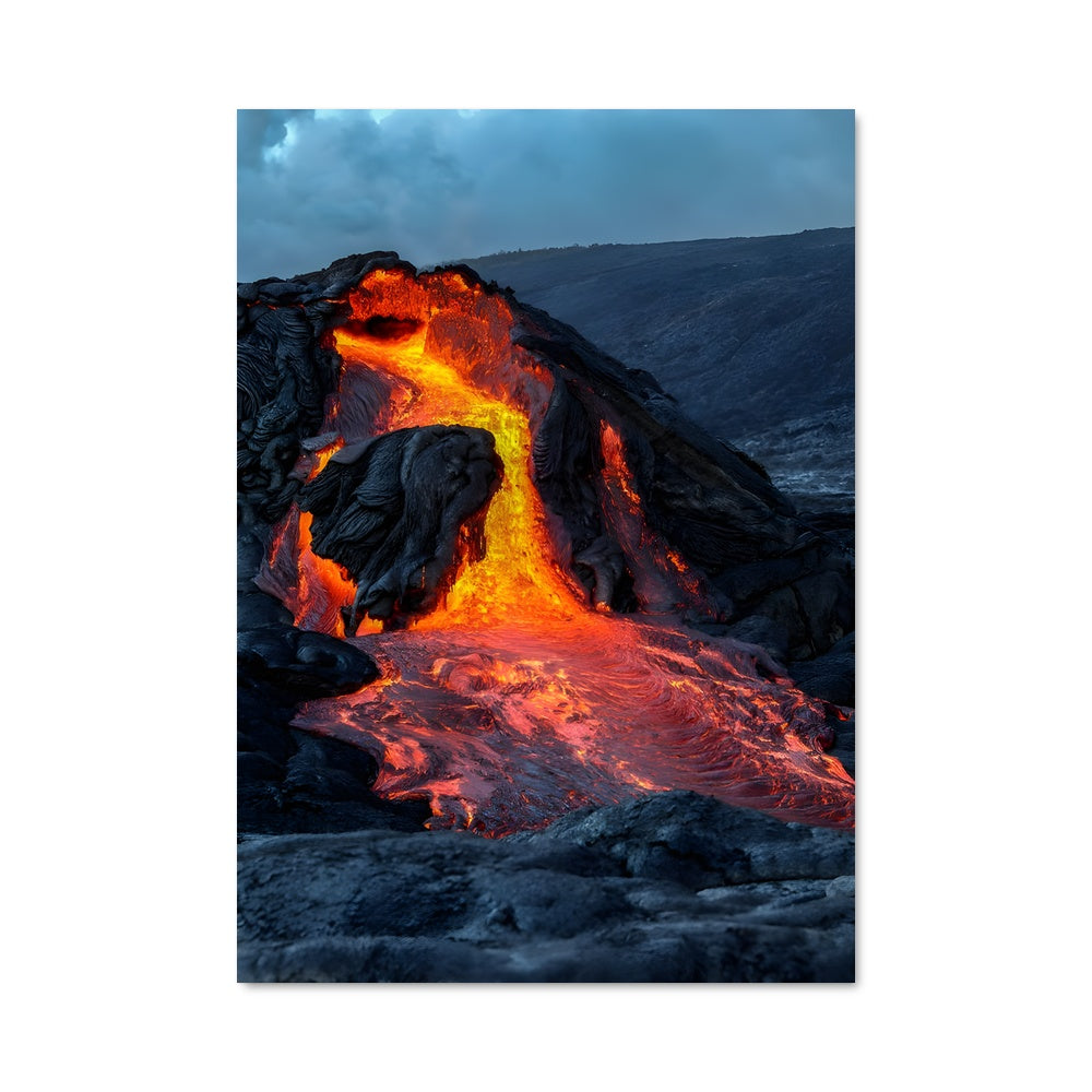 Poster Éruption Hawaïenne