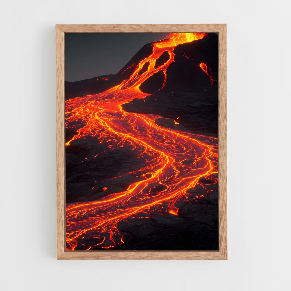 ap-volcano-5 cadre Bois clair