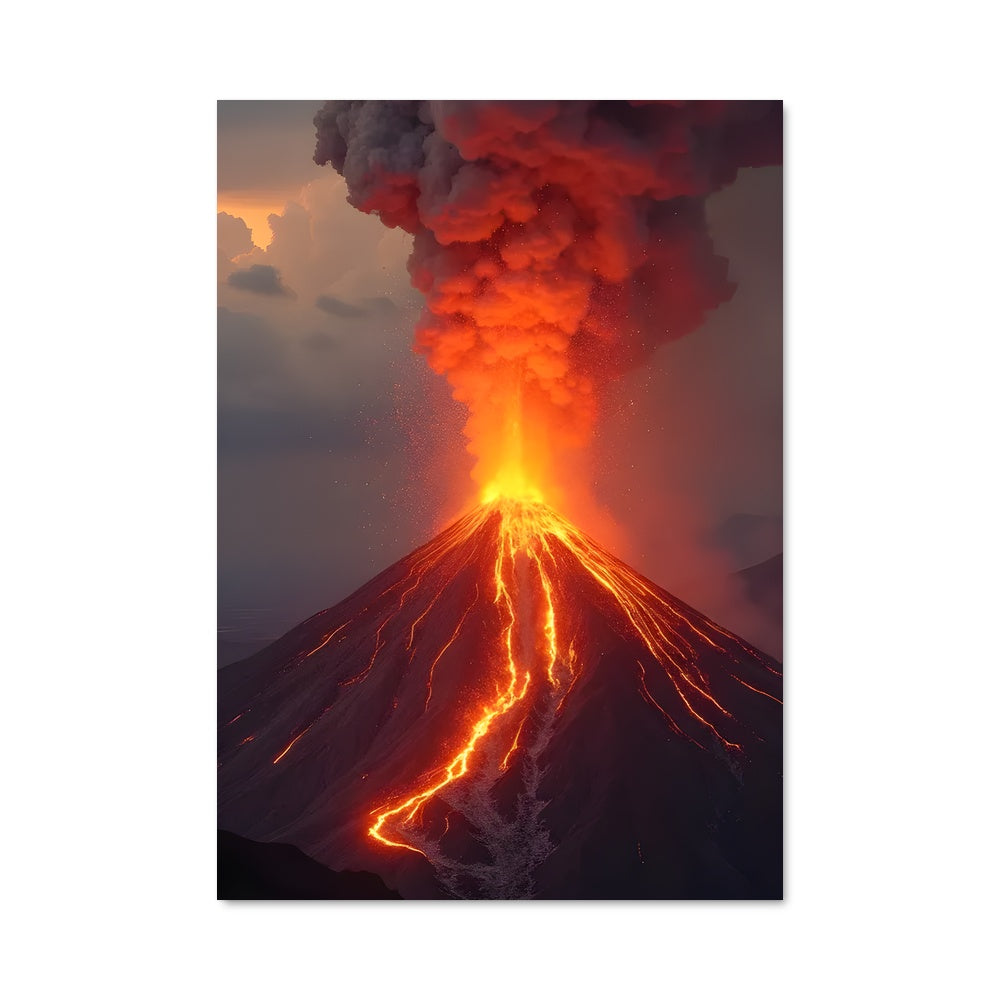 Poster Volcano 96125