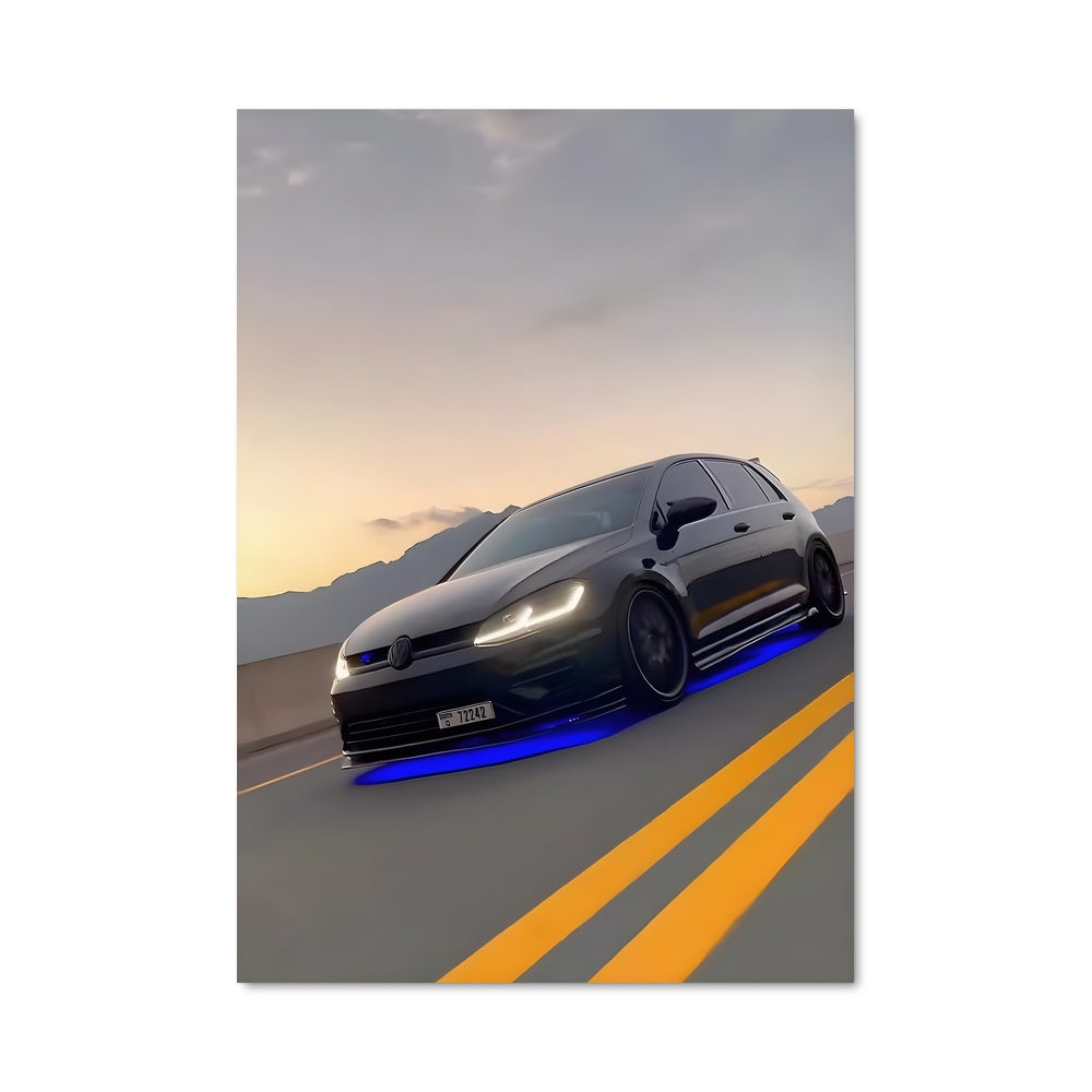 Poster Nuit Electrique