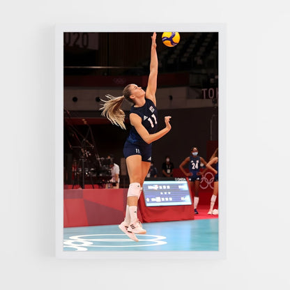 ap-volleyball world championships-4 cadre Blanc