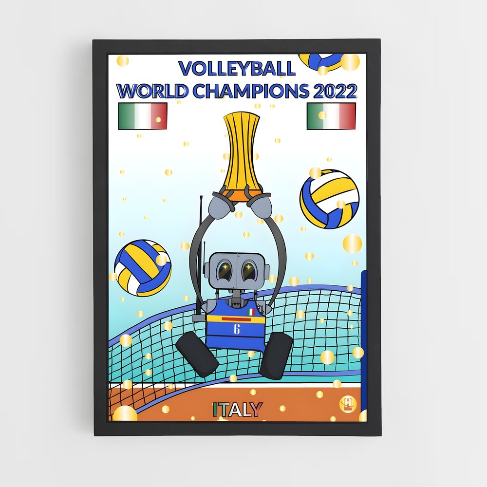 ap-volleyball world cup-2 cadre Noir