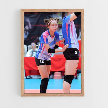 ap-volleyball world cup-5 cadre Bois clair
