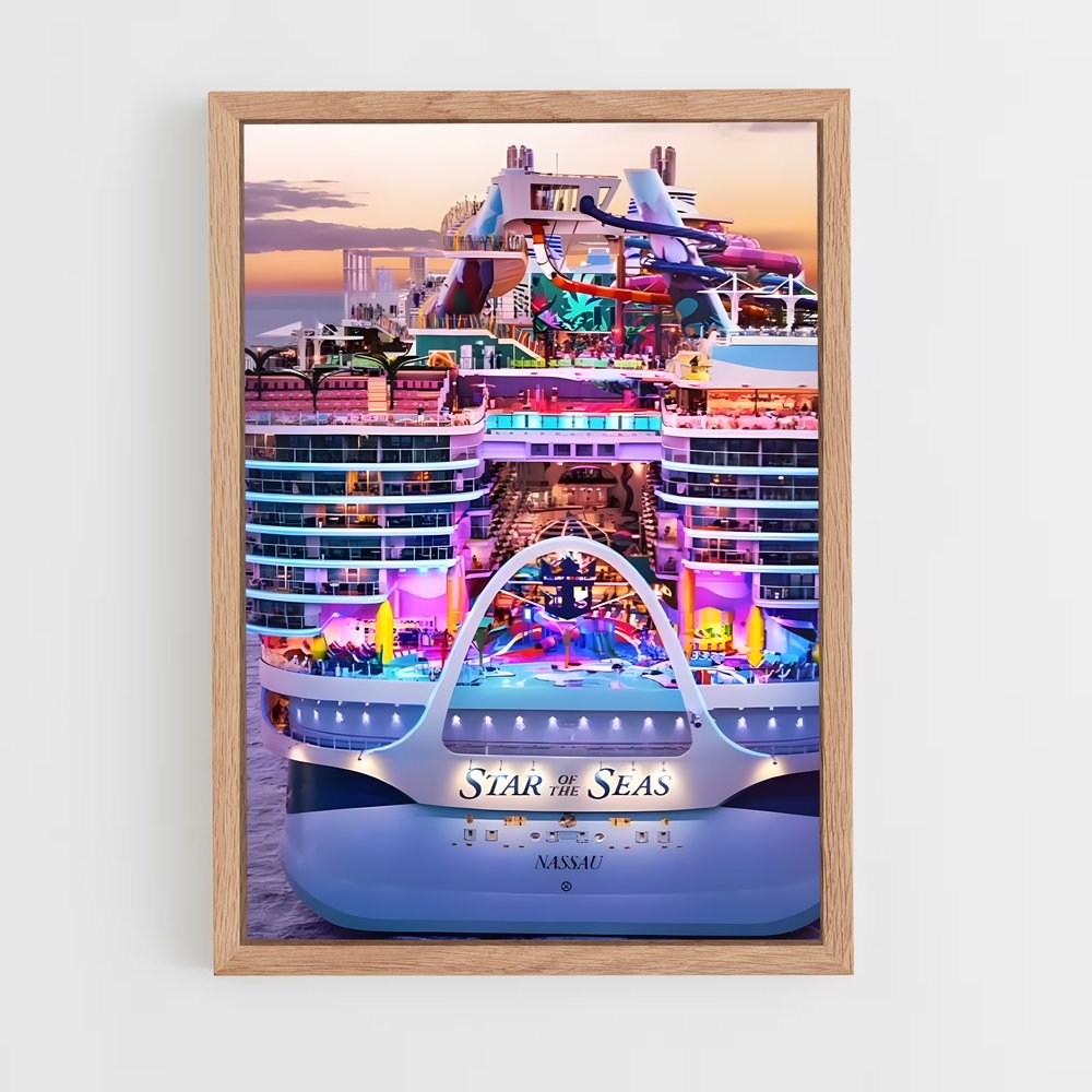 ap-voyager of the seas-2 cadre Bois clair