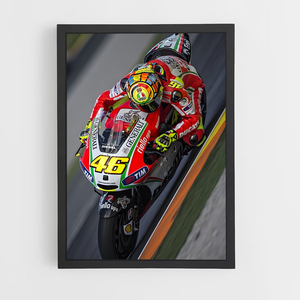 ap-vr46 racing team-3 cadre Noir