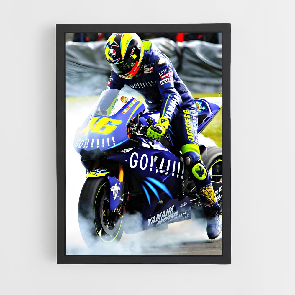 ap-vr46 racing team-5 cadre Noir