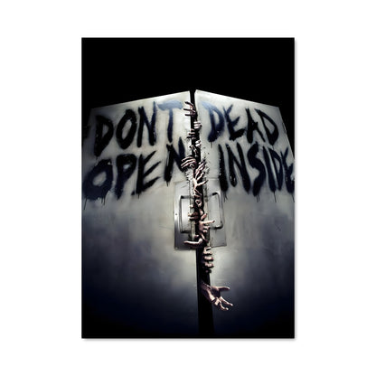 Poster Survivant sur le Mur
