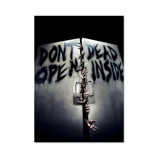 Poster Survivant sur le Mur