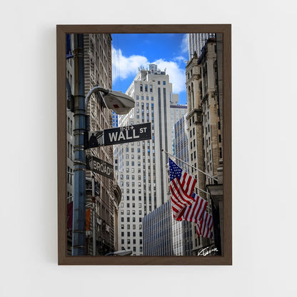 ap-wall street-1 cadre Bois foncé