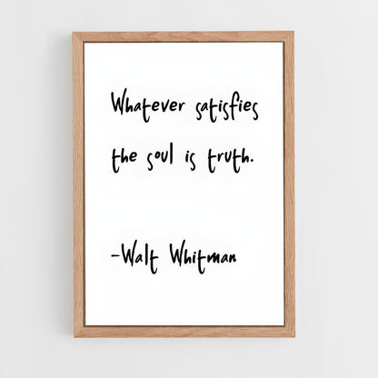 ap-walt whitman-6 cadre Bois clair