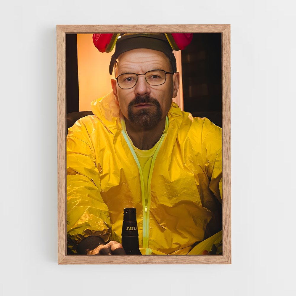 ap-walter white-3 cadre Bois clair