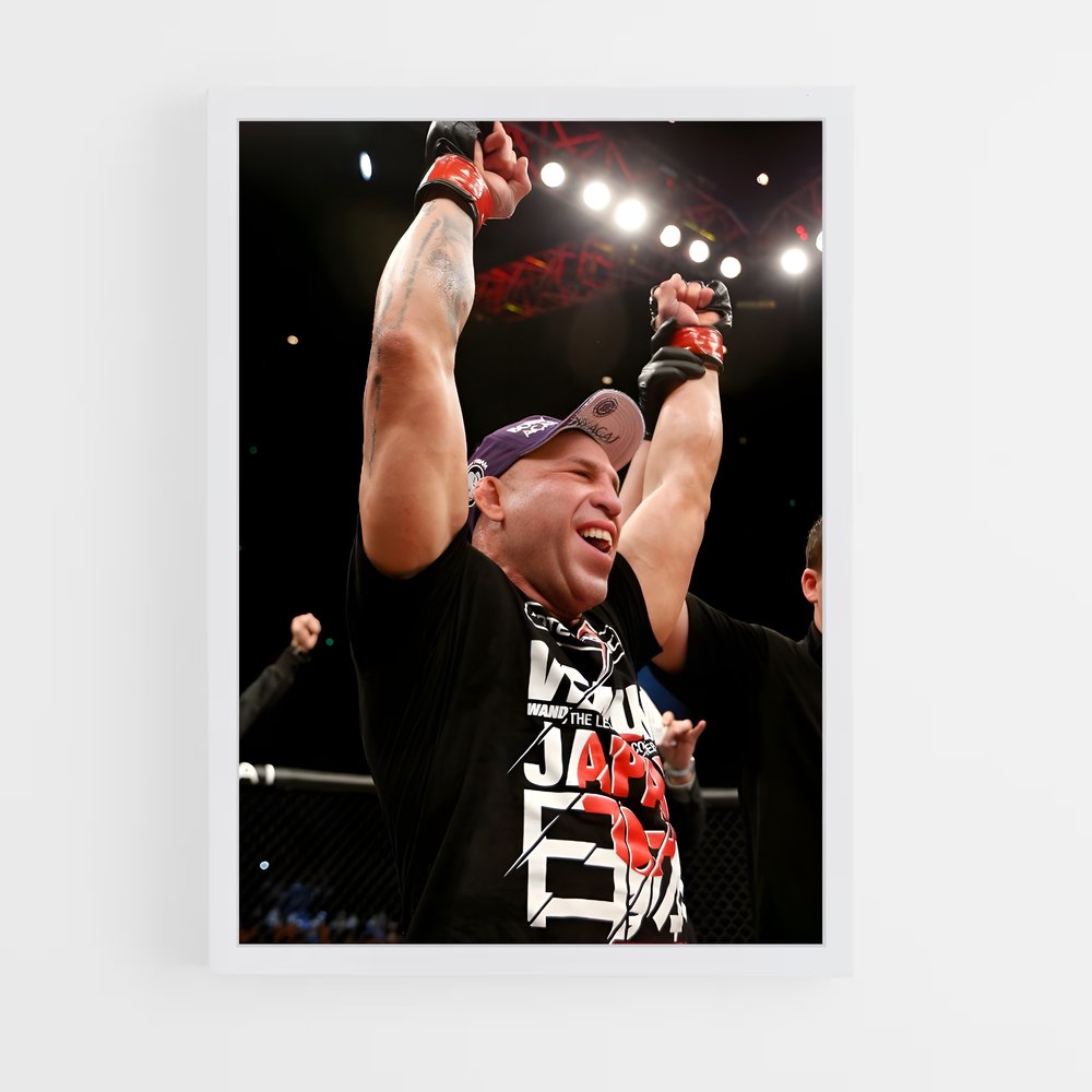 ap-wanderlei silva-5 cadre Blanc