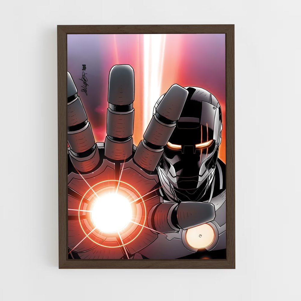 ap-war machine-7 cadre Bois foncé