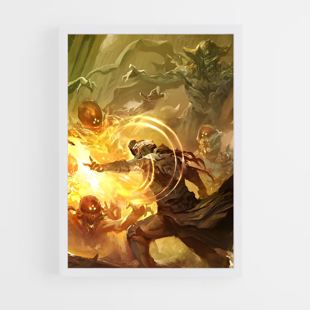 ap-warlock guardian-4 cadre Blanc