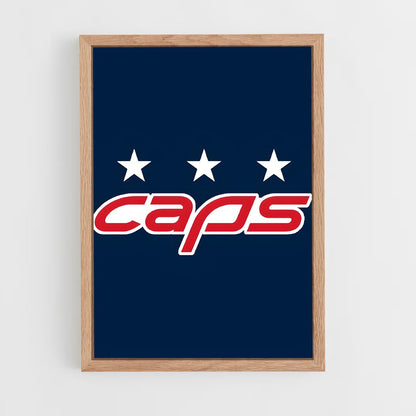 ap-washington capitals-5 cadre Bois clair