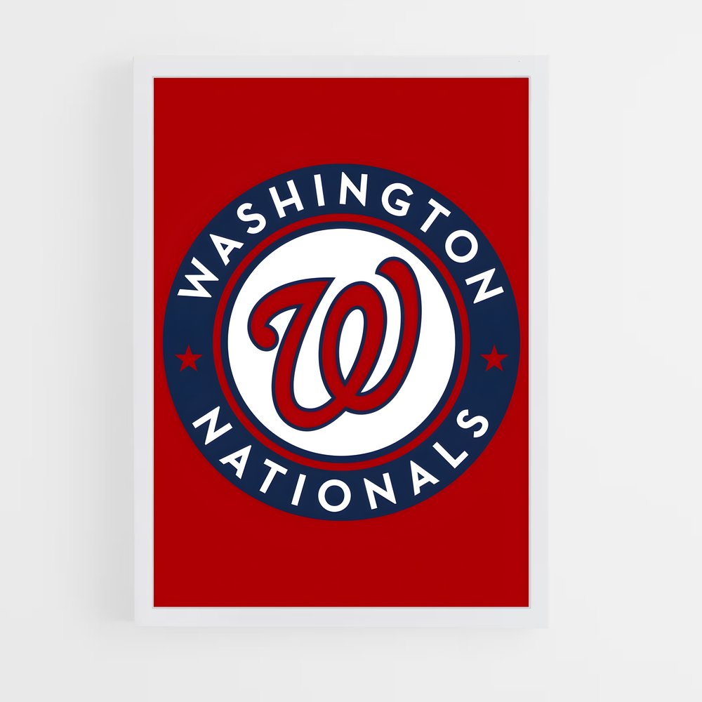 ap-washington nationals-6 cadre Blanc