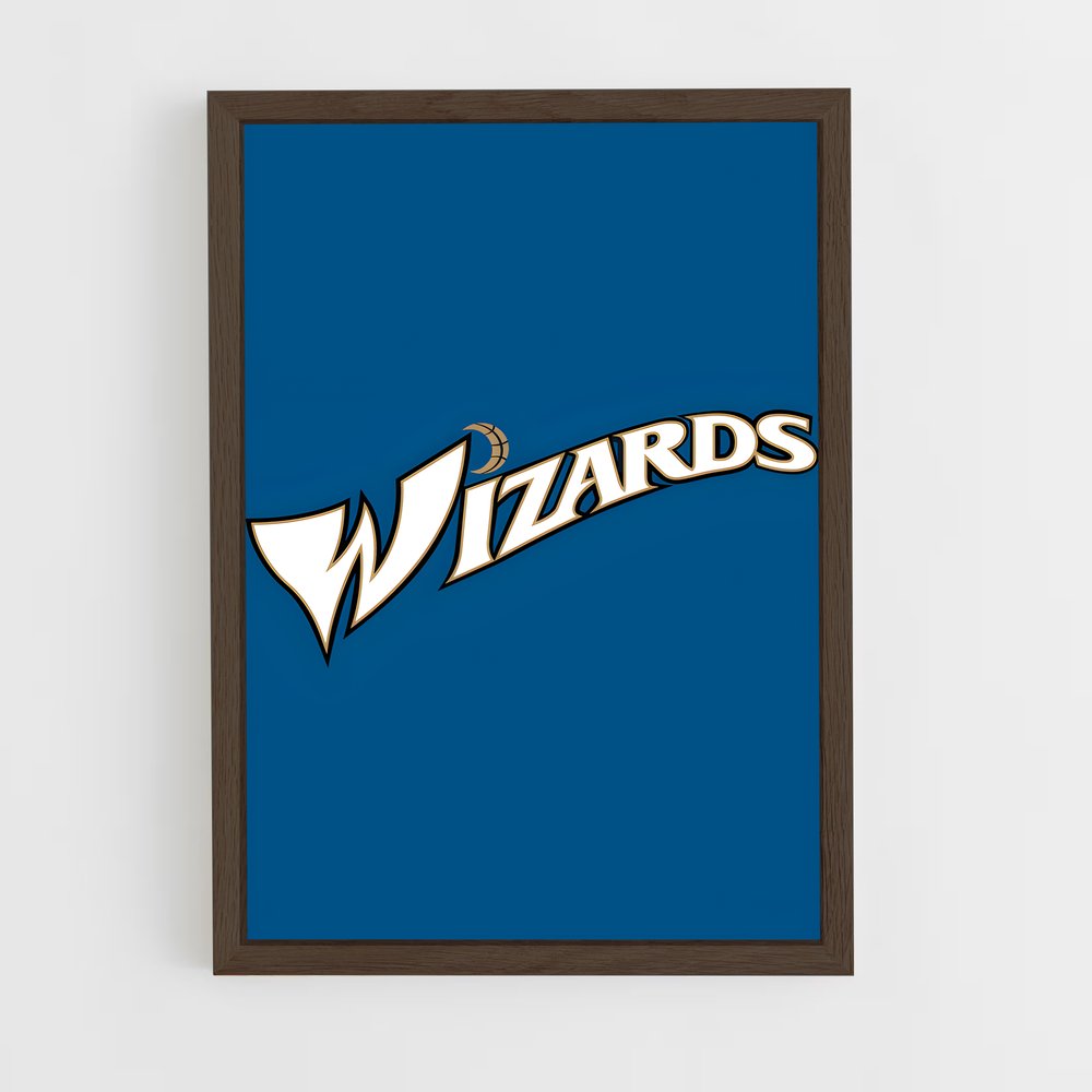 ap-washington wizards-3 cadre Bois foncé