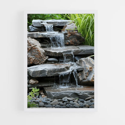 ap-waterfall-17 cadre Blanc