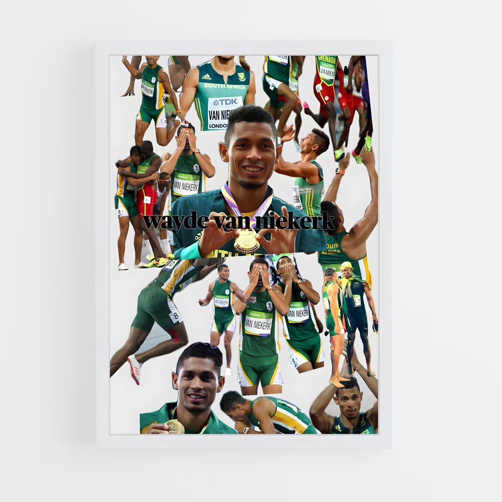 ap-wayde van niekerk-4 cadre Blanc