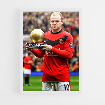 ap-wayne rooney-7 cadre Blanc