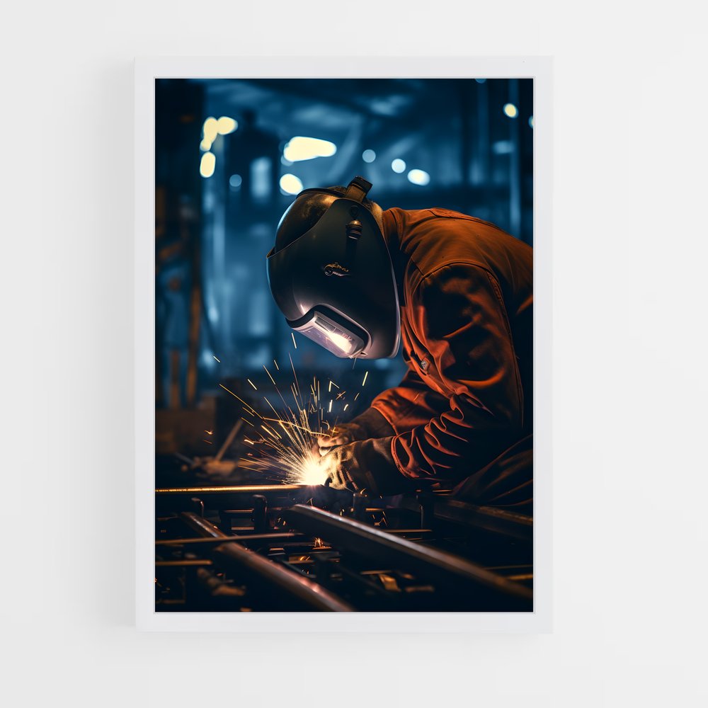 ap-welder-9 cadre Blanc