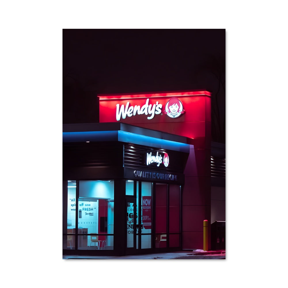 Poster Wendy's Hivernal