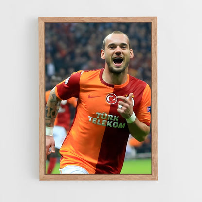 ap-wesley sneijder-2 cadre Bois clair
