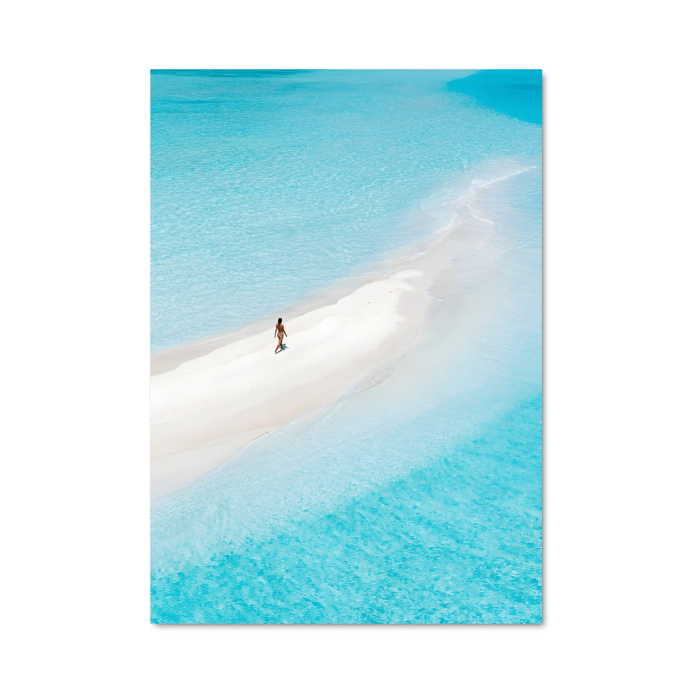 Poster Promenade au Bord de l'Océan