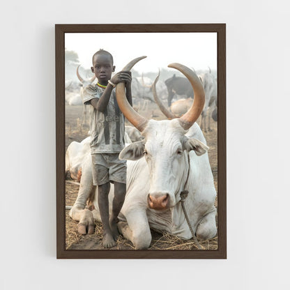 ap-white nile-1 cadre Bois foncé