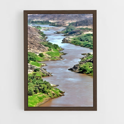 ap-white nile-2 cadre Bois foncé