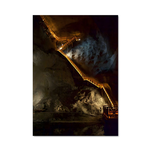 Poster Escaliers Vers L'Inconnu