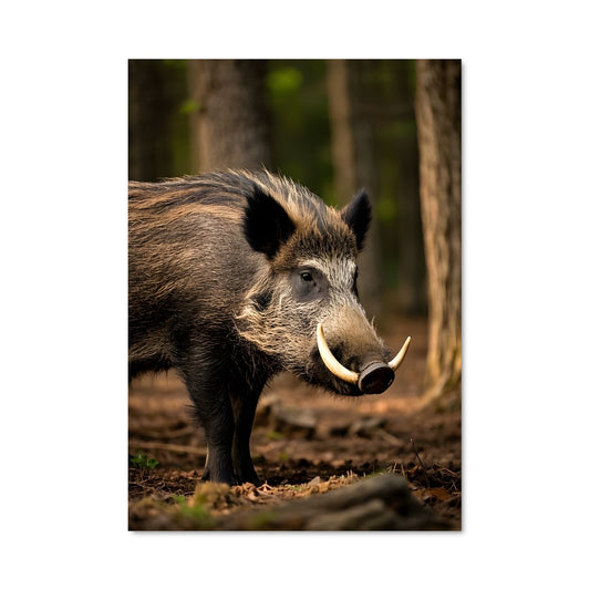 Poster Wild boar 84599
