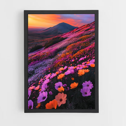 ap-wildflower bloom-1 cadre Noir